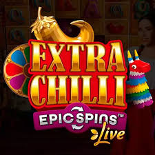Official Live Shows logo: Extra Chili Epic Spins by Evolution at Newgioco