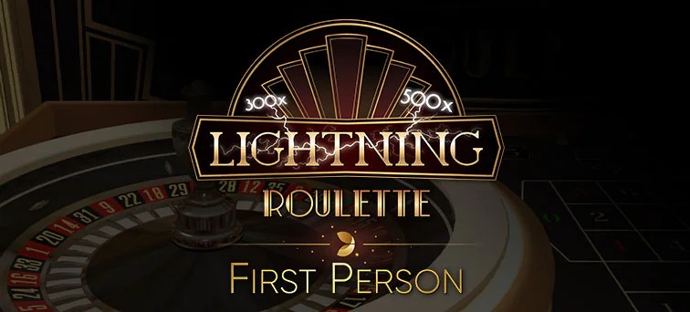 First Person Lightning Roulette slot icon by Evolution, available at Newgioco