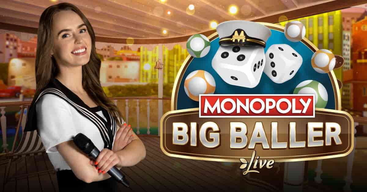 MONOPOLY Big Baller online game logo by Evolution on newgioco.org