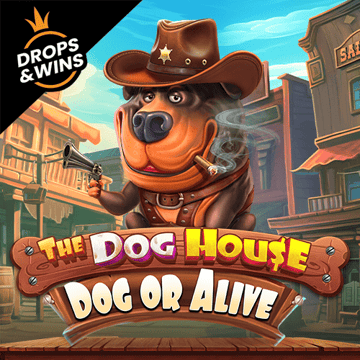 The Dog House - Dog or Alive slot logo by Pragmatic Play at Newgioco